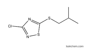 Molecular Structure of 36955-41-6 (3-chloro-5-(isobutylthio)-1,2,4-thiadiazole)